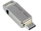 GOODRAM Flash Disk 128GB ODA3, USB 3.2, stříbrná ODA3-128...