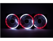 1stCOOL Fan KIT AURA EVO 1 ARGB, 3x Dual Ring ventilátor + ARGB Nano řadič