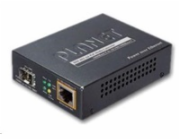 Planet GTP-805A konvertor 10/100/1000Base-T / miniGBIC SFP, PoE injektor IEEE 802.3at