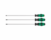 Wera 335/350/355/3 Screwdriver Set Kraftform Plus, 300mm Blades