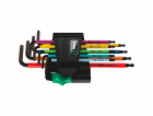 Wera 967/9 TX BO Multicolour 1 L-Key Set for TORX, BlackL...