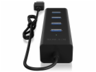 ICYBOX HUB USB Icy Box IB-HUB1409-U3 4portový USB 3.0 Hub...