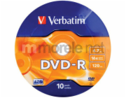 Verbatim DVD-R 4,7 GB 16x 10 kusů (43729)