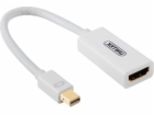 AV Unitek DisplayPort Mini adaptér – HDMI bílý (Y-6331)