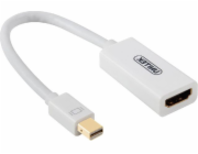 AV Unitek DisplayPort Mini adaptér – HDMI bílý (Y-6331)