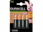 Duracell dobíjecí AA / R6 2500mAh 4ks.