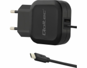 Qoltec nabíječka pro smartphone / tablet USB + MicroUSB (50189)