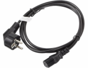 Lanberg CEE 7/7 napájecí kabel – IEC 320 C13, 1,8 m, černý (CA-C13C-10CC-0018-BK)