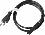 LANBERG CEE 7/16 na IEC 320 C7 EURO (RADIO) POWER CORD 1.8M černý  