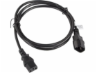 Lanberg IEC 320 C13 - C14 napájecí kabel, 1,8 m, černý (C...