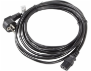 Lanberg CEE 7/7 - IEC 320 C13 napájecí kabel, 5m, černý (CA-C13C-11CC-0050-BK)