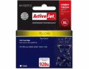 Activejet AH-920YCX HP Printer Ink  Compatible for HP 920XL CD974AE;  Premium;  12 ml;  yellow.