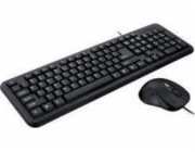 iBox OFFICE KIT II keyboard Mouse included USB QWERTY English Black