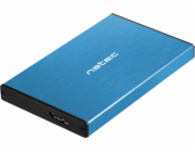 Natec external enclosure RHINO GO for 2,5`` SATA, USB 3.0, Blue, NKZ-1280