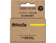 Actis KH-903YR ink (replacement for HP 903XL T6M11AE; Standard; 12 ml; yellow) - New Chip