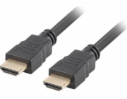 Lanberg HDMI - HDMI kabel 20m černý (CA-HDMI-10CC-0200-BK)