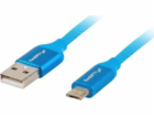 Lanberg CA-USBM-20CU-0010-BL Micro USB M na USB-A M 2.0, ...