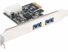 Lanberg PCI-Express řadič - 2x USB 3.0 (PCE-US3-002)