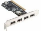 PCI karta řadiče Lanberg - USB 2.0 5-Port -PCI-US2-005