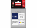 Activejet AH-650RX ink (replacement for HP 650 CZ102AE; P...