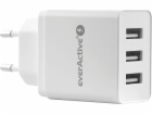 EverActive nabíječka 3 x USB 3,4A nabíječka (SC-300)