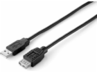 Equip kabel USB-A – USB-A USB 5 m černý (128852)