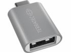 Adaptér USB TerraTec USB-C - USB Srebrny (251732)