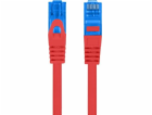 LANBERG PATCHCORD S/FTP CAT.6A 2M RED LSZH