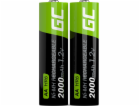 Green Cell dobíjecí AA / R6 2000mAh 2ks.