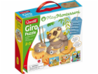 Quercetti Montessori zvířecí puzzle Giro 0611