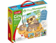 Quercetti Montessori zvířecí puzzle Giro 0611