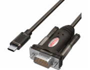 UNITEK Y-1105K sériový kabel Černá 1,5 m DB-9