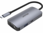 UNITEK P5 Trio USB 3.2 Gen 1 (3.1 Gen 1) Type-C Grey