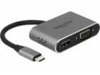 Replikátor portů USB-C -&gt; HDMI, VGA, USB 3.0, PD 2.0, ...