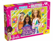 Lisciani Puzzle 60 dílků Barbie se třpytkami - Dívčí četa!