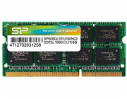 Paměť pro notebook Silicon Power SODIMM, DDR3, 8 GB, 1600 MHz, CL11 (SP008GLSTU160N02)