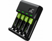 Green Cell nabíječka Set Green Cell GC VitalCharger nabíječka a baterie 2xAA 2000mAh 2xAAA 800mAh