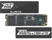 Patriot Viper VP4300 2TB, VP4300-2TBM28H PATRIOT Viper VP4300 2TB SSD / Interní / M.2 PCIe Gen4 x 4 NVMe / 2280