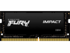 KINGSTON SODIMM DDR4 16GB 2666MT/s CL15 1Gx8 FURY Impact