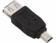 Akyga miniUSB – USB adaptér černý (AK-AD-07)