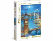 Clementoni Clementoni Puzzle 1000el sněhové vločky na Big Ben 39319