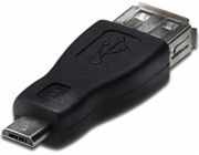 Akyga AK-AD-08 cable gender changer USB USB type micro-B Black