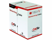 TECHLY 029167 Pro F/UTP Cat5e outdoor network bulk cable 4x2 solid CCA 305m box black