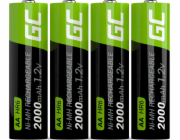 Green Cell dobíjecí AA / R6 2000mAh 4ks.