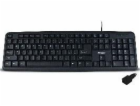 Tracer Maverick keyboard USB + PS/2 Black