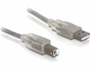 DeLOCK 82057 Kabel USB2.0 A-B upstream USB 2.0 Typ-A Stecker auf USB 2.0 Typ-B Stecker 0,5 m