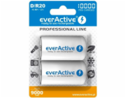 Akumulatorki everActive R20/D Ni-MH 10000 mAh připraven k použití