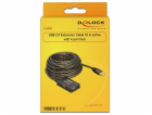 Delock USB 2.0 prodlužovací kabel 10 m aktivní s hubem 4 ...