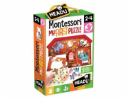 Hra Headu Montessori Moje první puzzle - Farma