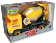 Wader Middle truck - Žlutá míchačka na beton (234576)